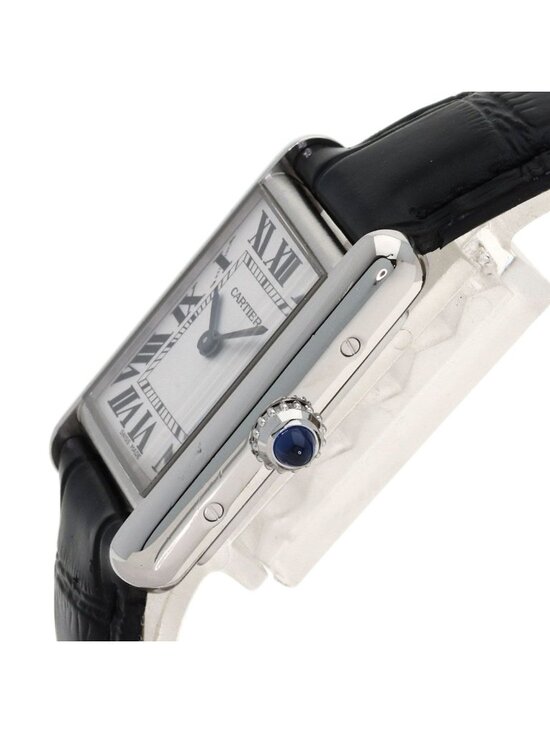 Cartier Tank Must SM Watch SS Leather main image 12